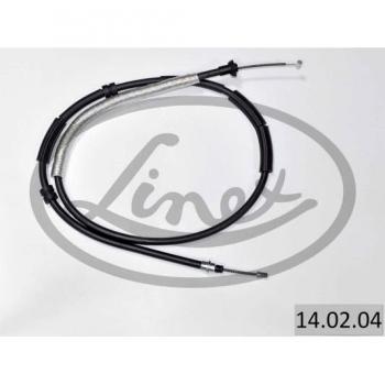 Cable de freno de estacionamiento LINEX 14.02.04 Derecha