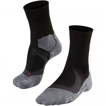 Falke RU4 Cool Men's Running Socks - Black, Size 9-10