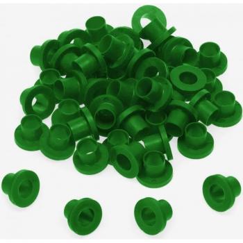 Danmar TRW100G - 100 Pack Green Nylon Tension Rod Washers