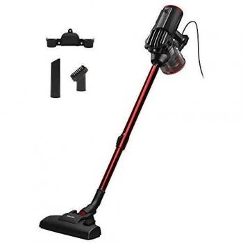 Cecotec Conga ThunderBrush 520 Aspirador Escoba con Cable 2 en 1. Aspirador Vertical y de Mano. Tecnología ciclónica. Filtro HEPA. Eficiencia energética Clase A+. Bajo Consumo de 600 W