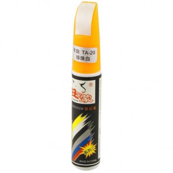Llenar pluma de la pintura - Generico Coche Auto Rascandose Reparador Pintura Para Retoques Boligrafo Blanco Perla