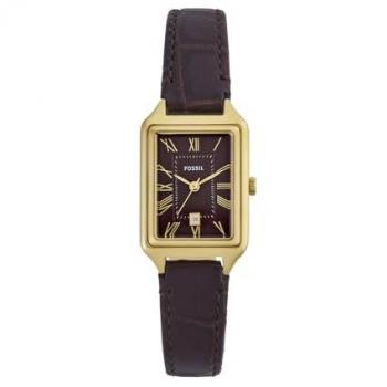 Fossil Raquel Women's Brown Leather Strap Quartz Watch ES5367