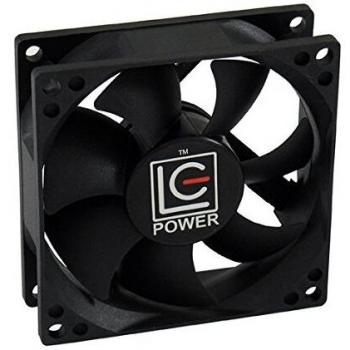 LC-Power LC-CF-80 - Ventilador de caja (Ventilador, Carcasa del ordenador, 8 cm, 800 RPM, 2500 RPM, 10 dB)