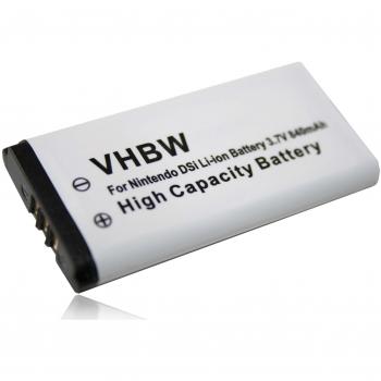 vhbw Batería compatible con Nintendo DSi, NDSi consola
