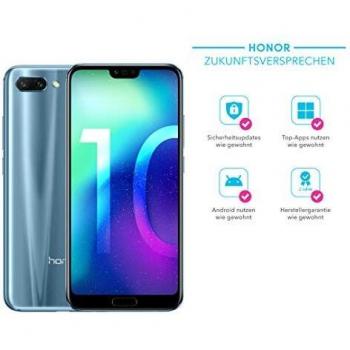 Honor 10 Smartphone Dual SIM, Gris, 64GB Memoria Interna, 4GB RAM, Pantalla de 14.8 cm (5.84), Cámara de 24 MP, Android 8.0
