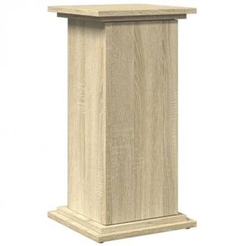 vidaXL Display Stand with Storage Sonoma Oak 31x30x60 cm Engineered Wood