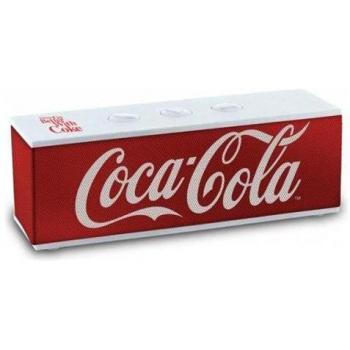 Altavoz Portátil Bigben Interactive Coca-Cola BT-01 Clásico, 3,81 cm (1.5'), 1-vía, 3 W, Inalámbrico, Bluetooth/USB
