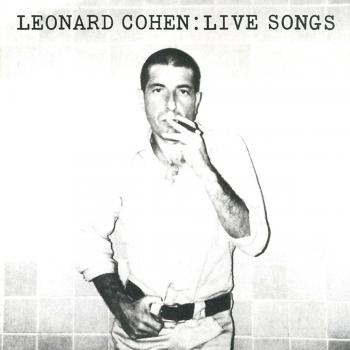 Leonard Cohen Live Songs VINYL