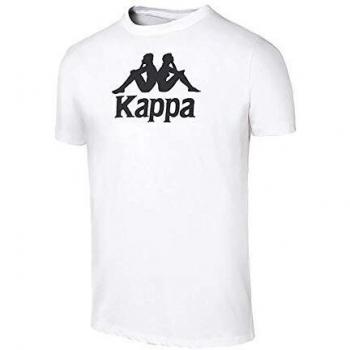 Kappa Mira tee X5 Camiseta, Hombre, Blanco, XL