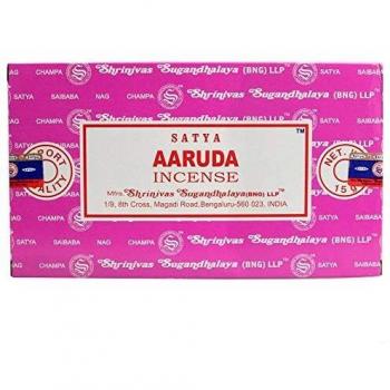 Incienso Satya Masala - Set de 12 Cajas de Variedad Aromática Natural - 180g Total con más de 30 Aromas Disponibles