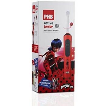 PHB Cepillo Eléctrico Active Junior, Rojo, Estándar