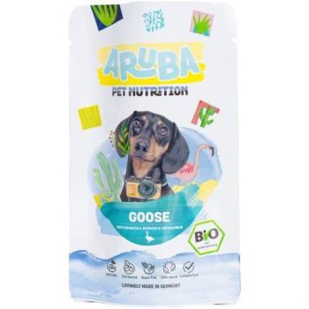 Aruba Comida Húmeda Orgánica para Perros con Ganso, Brócoli, Bayas y Topinambur