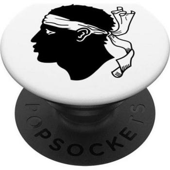 PopSocket PopGrip Diseño Córcega, Soporte Universal para Smartphone Blanco