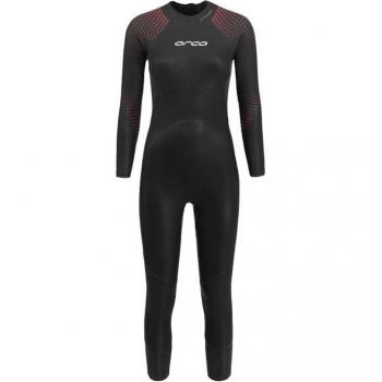 Traje Neopreno Orca Athlex Float Mujer - Color Rojo y Negro, Diseñado para Triatlón, Alta Flotabilidad, Material Neopreno de Alta Calidad