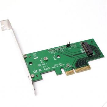 Tarjeta PCIe PCI-Express a disco duro SSD NGFF M.2 de un puerto