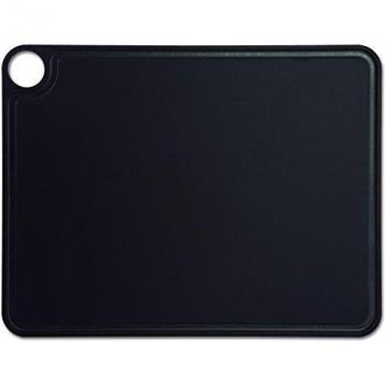 Arcos Tablas, Tabla de Cocina, Tabla para Cortar, Fibra de Celulosa y Resina 42, 7 x 32, 7 cm y 6, 5 mm de espesor, Color Negro