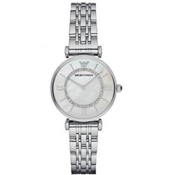 Emporio Armani Reloj Analogico para Mujer de Cuarzo con Correa en Acero Inoxidable AR1908