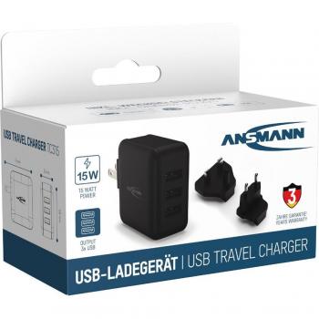 Ansmann Cargador USB-A TC315 15W