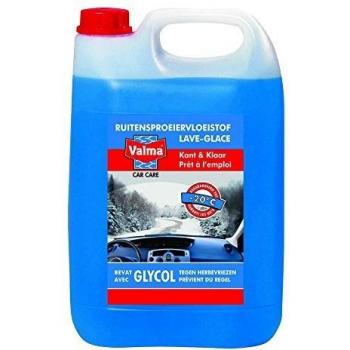 Líquido Limpiaparabrisas Antivaho y Antigel -20°C Valma 5L