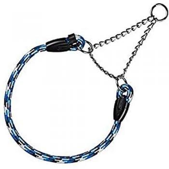 Arppe 4022014595 Collar Educativo Nylon, M, Blanco y Azul