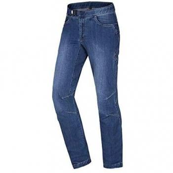 Ocun Hurrikan Jeans Pantalón boulder middle blue