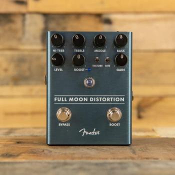 Fender Full Moon Distortion Guitar Effect Stomp Box Pedal