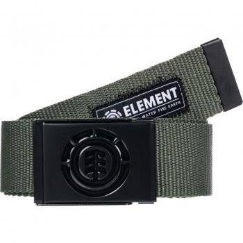 Element Beyond Belt - Cinturón de hombre verde con diseño innovador