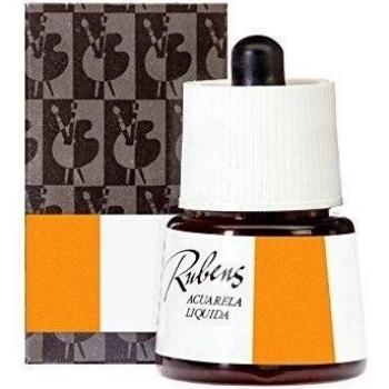 Lienzos Levante 0120245406 - Acuarela líquida Rubens, frasco de 50 ml con dosificador, color 406-anaranjado