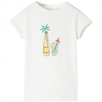 Camiseta infantil color crudo 128