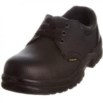 Sterling Safetywear Sterling Steel SS402SM SS402SM - Botas de cuero para hombre, Negro, 43
