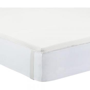 Topper Viscoelástico Dermoprotector Aloe Vera 135x190cm - Cubre Colchón de 5cm para Piel Sensible