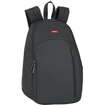 Safta Mochila Nevera Accesorios Gris, 230x180x360 mm, Gris Oscuro