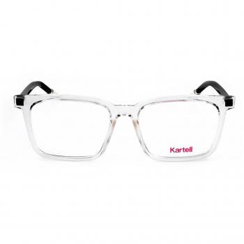 Kartell KL014V 01 Men's Eyeglasses Clear Size 53 - Frame Only, Blue Light Block Available
