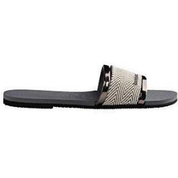Havaianas YOU TRANCOSO PREMIUM Women's Mules / Casual Shoes in Grey