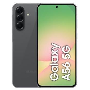 Smartphone Samsung Galaxy A56 5G, 256 GB de memoria, 8 GB de RAM, pantalla de 6.7 pulgadas, frecuencia de actualización de 120 Hz, cámara de 50 MP, resistencia IP67, color an