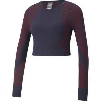 Puma - Camiseta de mujer Train Seamless Fitted Long Sleeve