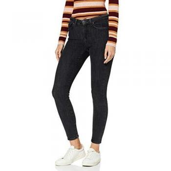 Only Women's Mid Rise Push-Up Skinny Jeans