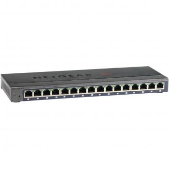 NETGEAR 16 Port Gigabit Ethernet Plus Network Switch