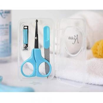 Kiokids D/Bl. Set Tijeras, Lima Y Cortauñas - Kits de higiene, niños