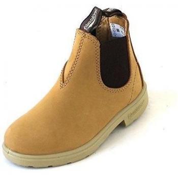 Blundstone - Botas de Piel para niña beige trace wheat, color beige, talla 31.5