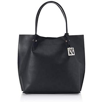 Armani Exchange Mujer Chic Big Shopping Tote, 32 x 14 x 31 cm, color Negro, talla 32x14x31 cm