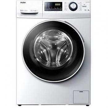 Haier 636 Series HW90-B14636N- Lavadora carga frontal 9KG, Función Vapor, Motor Direct Motion, Tratamiento Antibacterias, 1400 RPM, Fin Diferido, Detector automático de KG, 16 Programas, Clase A