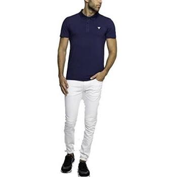 Guess Men's White Slim-fit Denim Pants W32