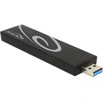 M.2 SATA 6Gb/s External SSD Enclosure - USB 3.1 Gen 2, 600 MBps, Key B Compatibility