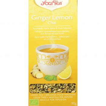 Yogi Tea Infusión de Hierbas Ginger Lemon - 90 gr