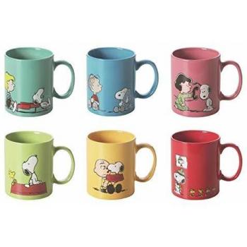 BES1J Set, 6 Teilig Taza de Snoopy para Pared