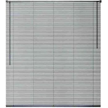 vidaXL Persiana aluminio 60x130 cm blanca