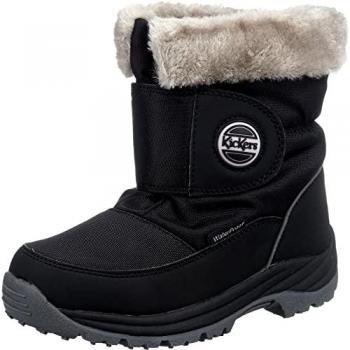 Kickers Jumpsnow WPF Kids' Snow Boots - Black