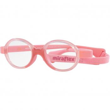 Miraflex MF4008 Kids' Prescription Eyeglasses Pink Size 38 - Blue Light Block Available