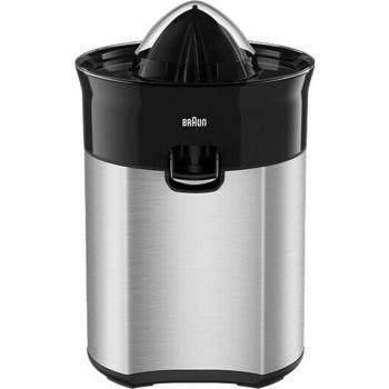 Braun TributeCollection CJ 5050 BK Exprimidor Eléctrico de Cítricos Tecnología Start & Stop Sirve Directamente al Vaso Tapa de Protección Sistema Antigoteo 60W Negro